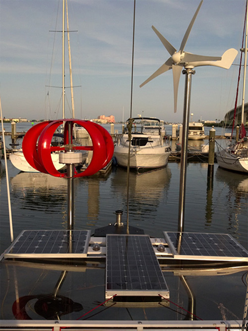 小型100w垂直风力发电机